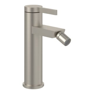 V&B Mitigeur lavabo monocommande Dawn avec vidage à tirette, nickel brossé mat