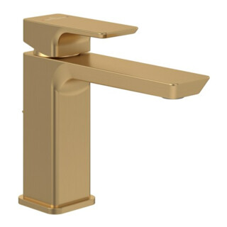 V&B Mitigeur lavabo monocommande Subway 3.0 avec vidage à tirette, or brossé