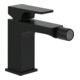 V&B Mitigeur monocommande bidet Architectura Square avec garniture de vidage, noir mat-1