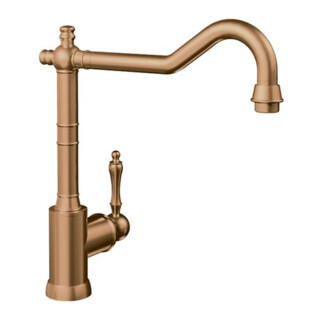 V&B Mitigeur monocommande de cuisine Avia 2.0 11,2 l/m, flexible, bronze