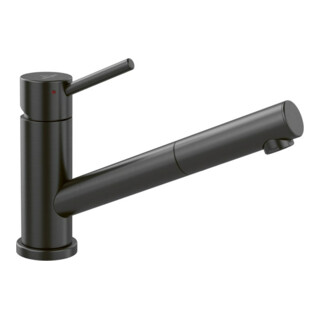 V&B Mitigeur monocommande d'évier Como Window 8,6 l/m, pivotant, extractible, ES Anthrac.