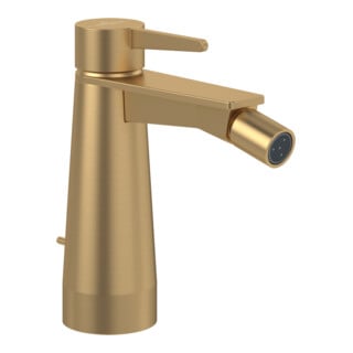 V&B Mitigeur monocommande pour bidet Conum m avec vidage à tirette, or brossé
