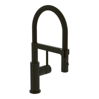 V&B Mitigeur monocommande pour évier Steel Expert Compact-Window 42x220mm, noir mat
