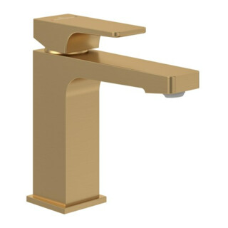 V&B Mitigeur monocommande pour lavabo ARCHITECTURA SQUARE sans garniture de vidage, or brossé