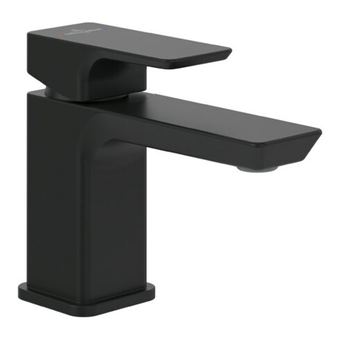 V&B Mitigeur monocommande pour lavabo Subway 3.0 sans garniture de vidage, noir mat