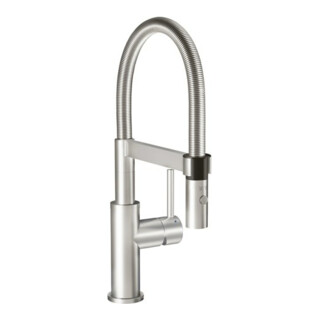V&B Mitigeur monocommande Steel Expert Compact évier, acier inox massif