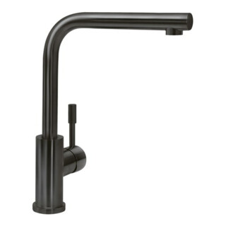 V&B Mitigeur monotrou pour évier Modern Steel 11,5 l/m, tuyau flexible, anthracite