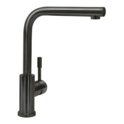 V&B Mitigeur monotrou pour évier Modern Steel 11,5 l/m, tuyau flexible, anthracite