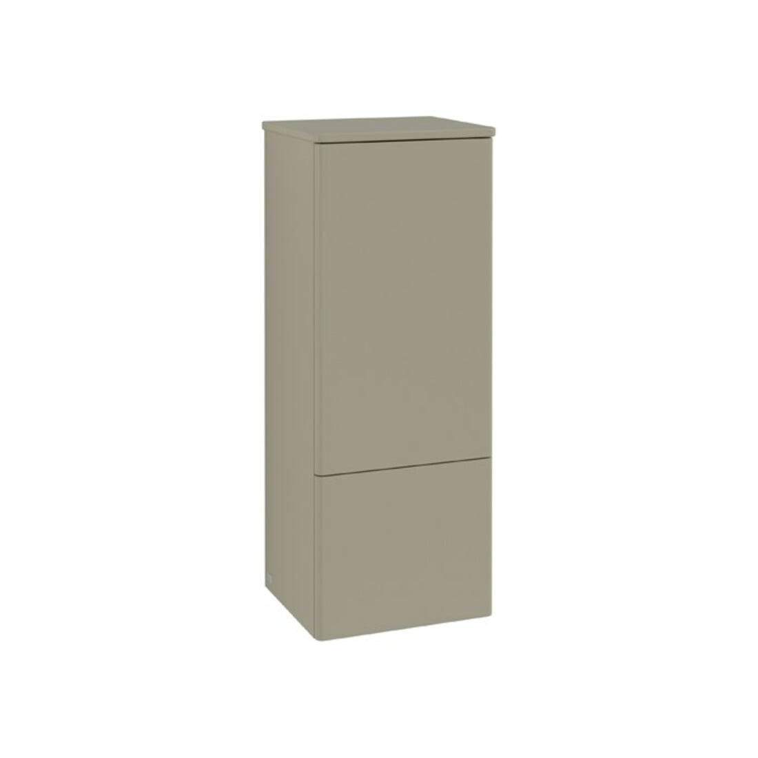 V&B Mittelschrank An l -Beleuchtg. Antao 41,4x104x35,6cm, WBP Lac, si Gr m Lac