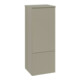 V&B Mittelschrank mit Frontstruktur, Anschlag li Antao 41,4x104x35,6cm, WBP Lac, st. Gr m Lac-1