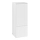 V&B Mittelschrank mit Frontstruktur, Anschlag li Antao 41,4x104x35,6cm, WBP Lac, wh. m Lac-1