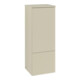 V&B Mittelschrank mit Frontstruktur, Anschlag re Antao 41,4x104x35,6cm, WBP Lac, si Gr m Lac-1
