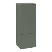 V&B Mittelschrank ohne Frontstruktur, Anschlag li Antao 41,4x104x35,6cm, WBP Lac, lea gre. m Lac