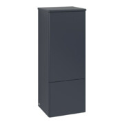 V&B Mittelschrank ohne Frontstruktur, Anschlag li Antao 41,4x104x35,6cm, WBP Lac, md bl. m Lac