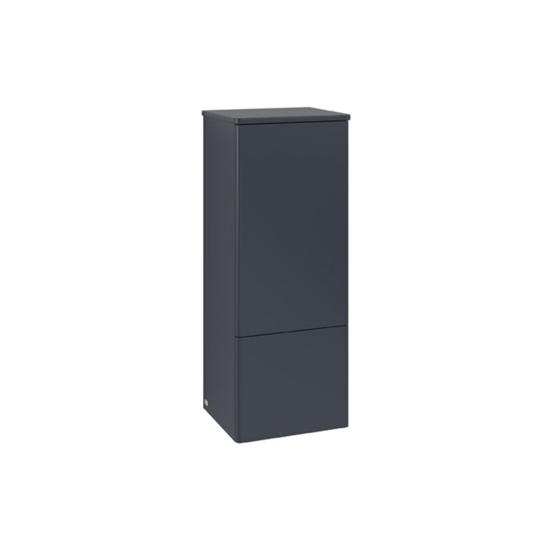 V&B Mittelschrank ohne Frontstruktur, Anschlag li Antao 41,4x104x35,6cm, WBP Lac, md bl. m Lac