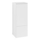 V&B Mittelschrank ohne Frontstruktur, Anschlag li Antao 41,4x104x35,6cm, WBP Lac, wh. m Lac-1
