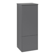 V&B Mittelschrank ohne Frontstruktur, Anschlag re Antao 41,4x104x35,6cm, WBP Lac, Anthrac. m Lac