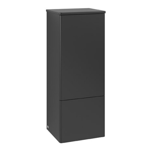 V&B Mittelschrank ohne Frontstruktur, Anschlag re Antao 41,4x104x35,6cm, WBP Lac, bla m Lac
