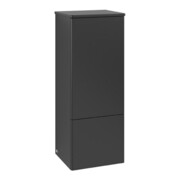 V&B Mittelschrank ohne Frontstruktur, Anschlag re Antao 41,4x104x35,6cm, WBP Lac, bla m Lac