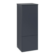 V&B Mittelschrank ohne Frontstruktur, Anschlag re Antao 41,4x104x35,6cm, WBP Lac, md bl. m Lac