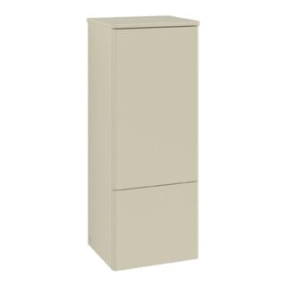 V&B Mittelschrank ohne Frontstruktur, Anschlag re Antao 41,4x104x35,6cm, WBP Lac, si Gr m Lac