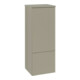 V&B Mittelschrank ohne Frontstruktur, Anschlag re Antao 41,4x104x35,6cm, WBP Lac, st. Gr m Lac-1