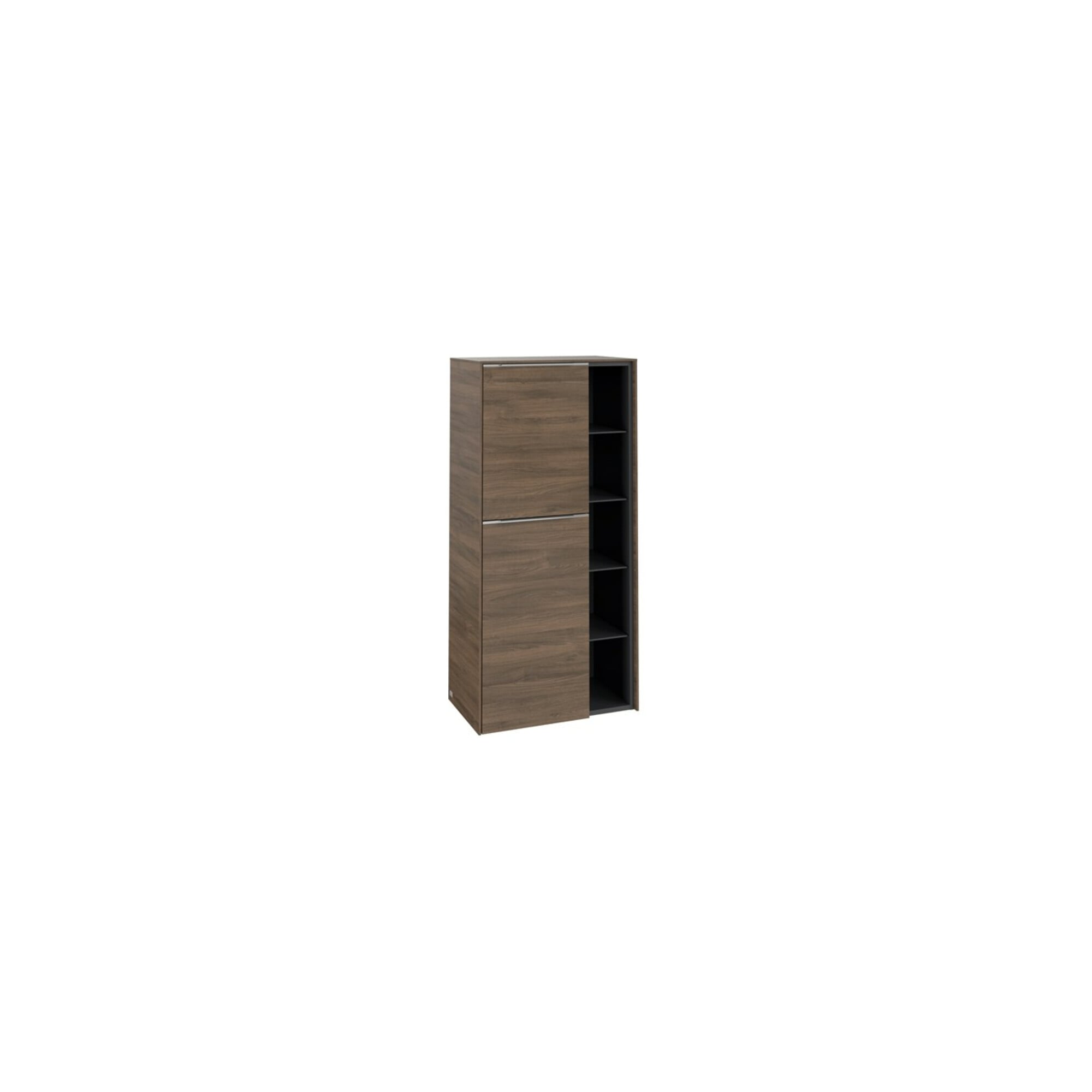 V&B Mittelschrank Subway 3.0 57,4x120x36,2cm, Sch L/Gr AL g, Ariz. Oa ; Villeroy & Boch