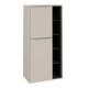 V&B Mittelschrank Subway 3.0 57,4x120x36,2cm, Sch L/Gr AL g, cashm Gr-1