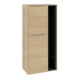 V&B Mittelschrank Subway 3.0 57,4x120x36,2cm, Sch L/Gr AL gl, Nord Oa-1