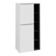V&B Mittelschrank Subway 3.0 57,4x120x36,2cm, Sch L/Gr Alu gl, P wh.-1