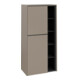 V&B Mittelschrank Subway 3.0 57,4x120x36,2cm, Sch L/Gr monochr, Tau-1