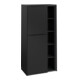 V&B Mittelschrank Subway 3.0 57,4x120x36,2cm, Sch L/Gr vo b, volc bla-1