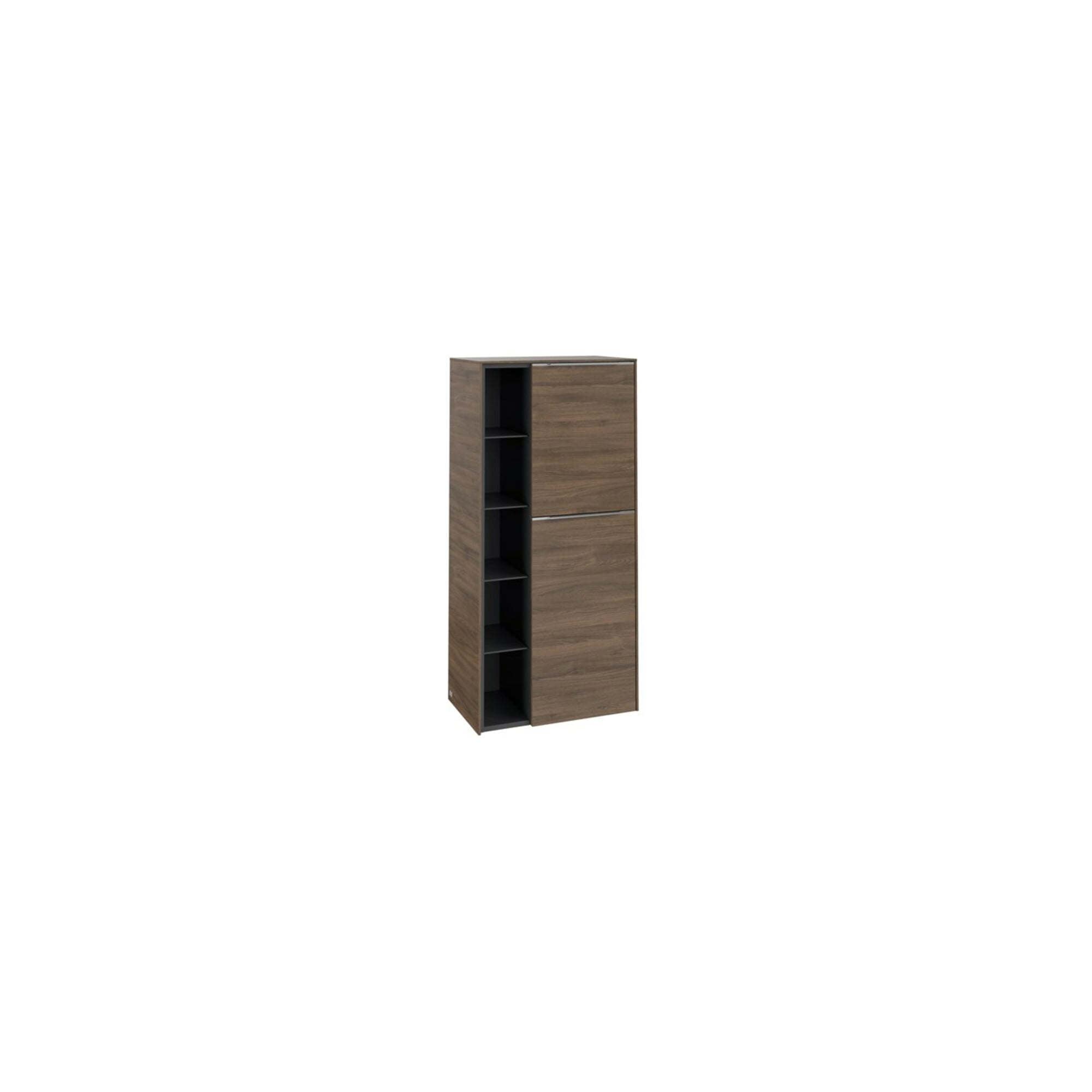 V&B Mittelschrank Subway 3.0 57,4x120x36,2cm, Sch R/Gr AL g, Ariz. Oa ; Villeroy & Boch