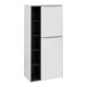 V&B Mittelschrank Subway 3.0 57,4x120x36,2cm, Sch R/Gr AL g, Bri wh.-1