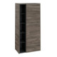 V&B Mittelschrank Subway 3.0 57,4x120x36,2cm, Sch R/Gr Alu gl, st. Oa-1