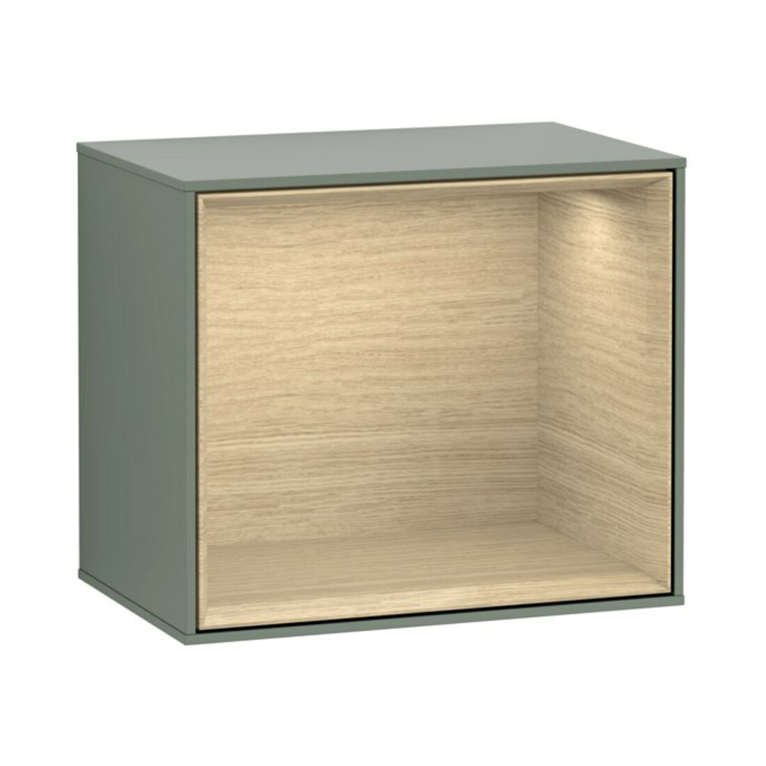 V&B Module d'étagère Éclairage mural Finion 41,8x35,6x27 cm, Reg Oa ven, Oli. m Lac