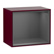 V&B Module d'étagère Finion 41,8x35,6x27 cm, étagère anthracite mat Peo