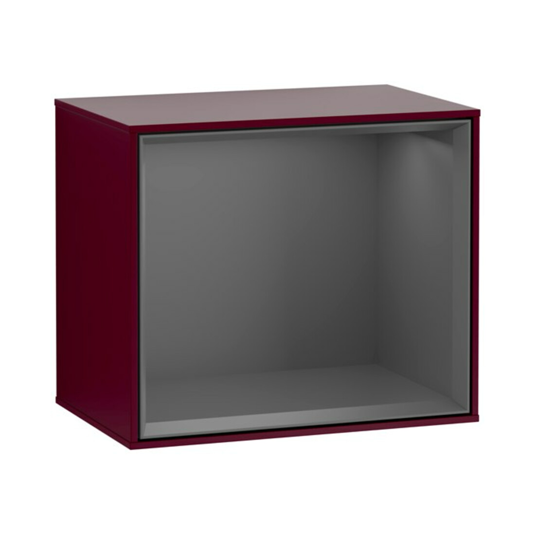 V&B Module d'étagère Finion 41,8x35,6x27 cm, étagère anthracite mat Peo
