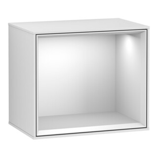 V&B Module d'étagère Finion 41,8x35,6x27cm, étagère bl. m, laque bl. m