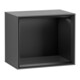 V&B Module d'étagère Finion 41,8x35,6x27cm, étagère bleue, anthracite mat-1