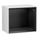 V&B Module d'étagère Finion 41,8x35,6x27cm, étagère bleue mat, blanc mat laqué-1