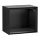 V&B Module d'étagère Finion 41,8x35,6x27cm, étagère bleue mate, laquée bleue mate-1