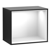 V&B Module d'étagère Finion 41,8x35,6x27cm, étagère glo blanche, bleu m Lac
