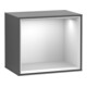 V&B Module d'étagère Finion 41,8x35,6x27cm, étagère glo blanche, si Gr m Lac-1
