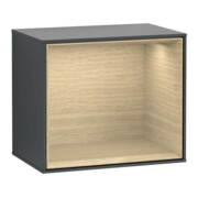 V&B Module d'étagère Finion 41,8x35,6x27cm, Reg Oa ven, md bl. m Lac