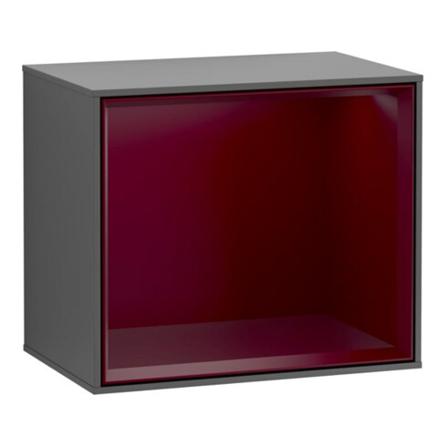 V&B Module d'étagère Finion 41,8x35,6x27cm, Reg Peo m, Anthracite mat