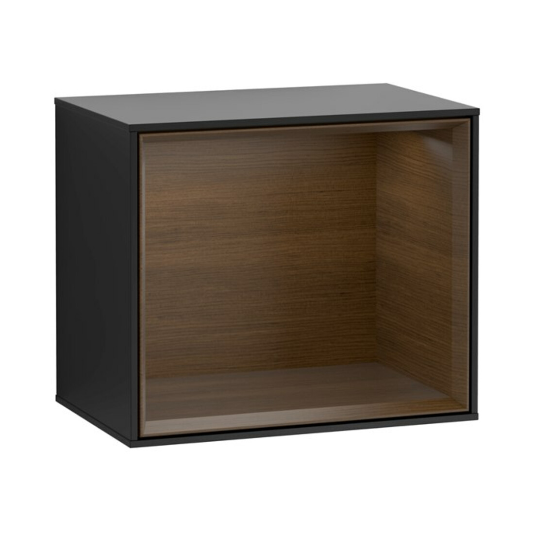 V&B Module étagère Éclairage mural Finion 41,8x35,6x27cm, Reg wal ven, bla m Lac