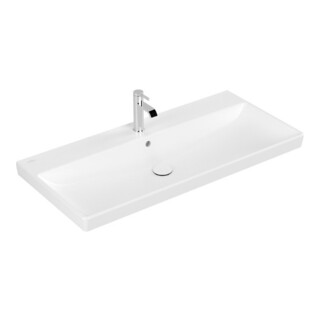 V&B Möbelwaschtisch AVENTO st. wh. C+, 100x47, 1 HL, mit Überlauf