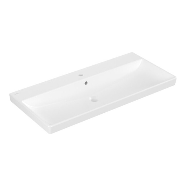 V&B Möbelwaschtisch AVENTO st. wh. C+, 100x47, 1 HL, mit Überlauf