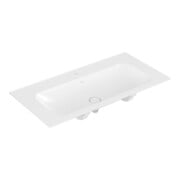 V&B Möbelwaschtisch Finion 100x50cm, m 1 HL/o ÜL, stone white C+-3
